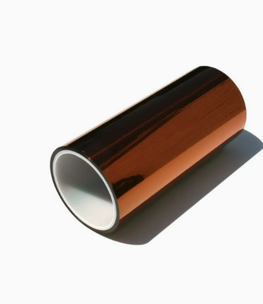 Colourful polyimide film red green transparent